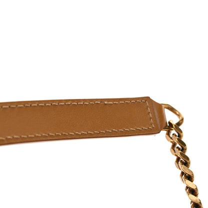 Saint Laurent Calfskin Y Quilted Monogram Small Loulou Chain Satchel Dark Natural 12 of 12