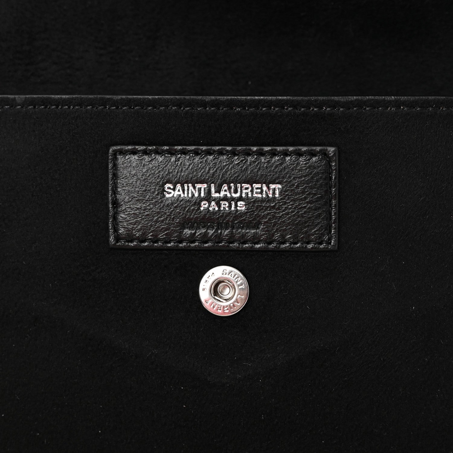 Saint Laurent Lambskin Teddy Drawstring Bag Crema Soft 7 of 13