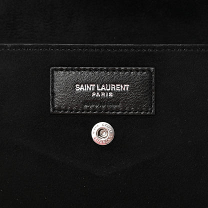Saint Laurent Lambskin Teddy Drawstring Bag Crema Soft 7 of 13