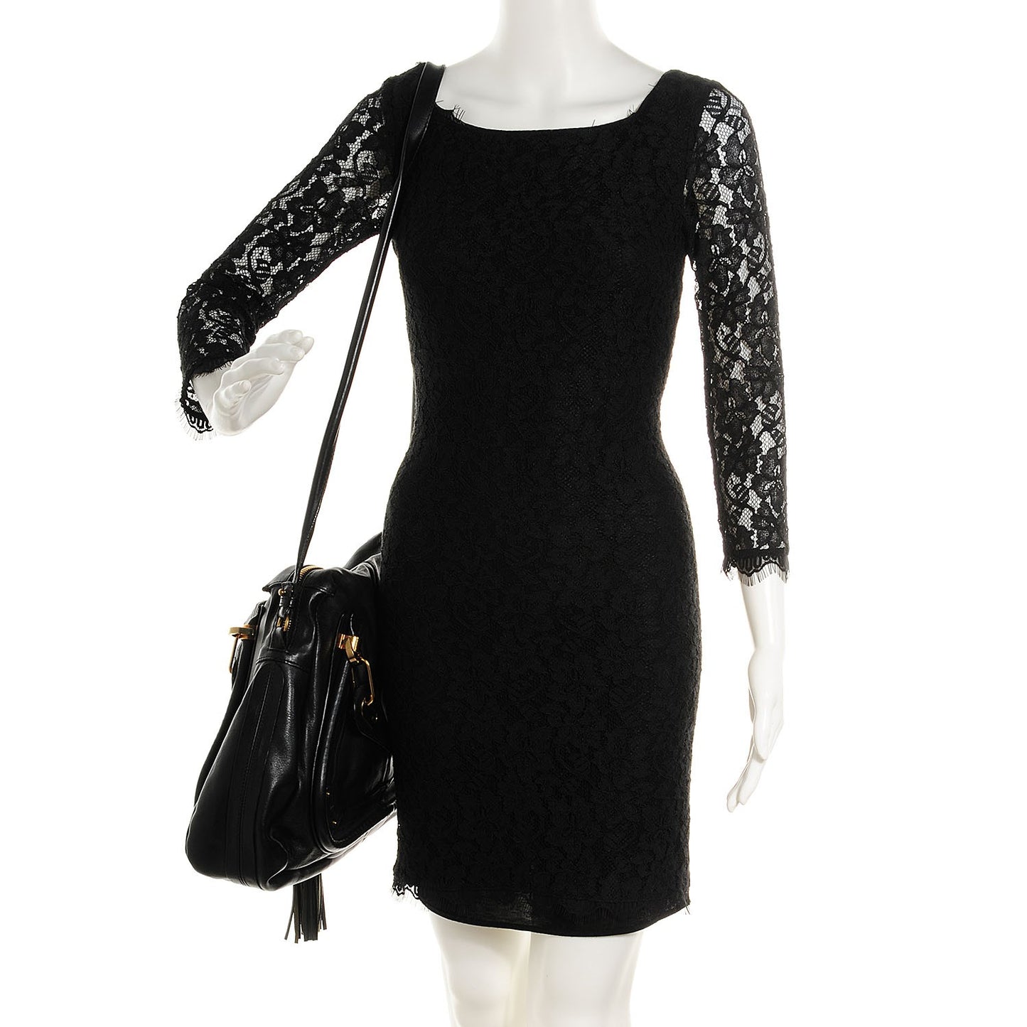 Calfskin Large Paraty Tassel Black