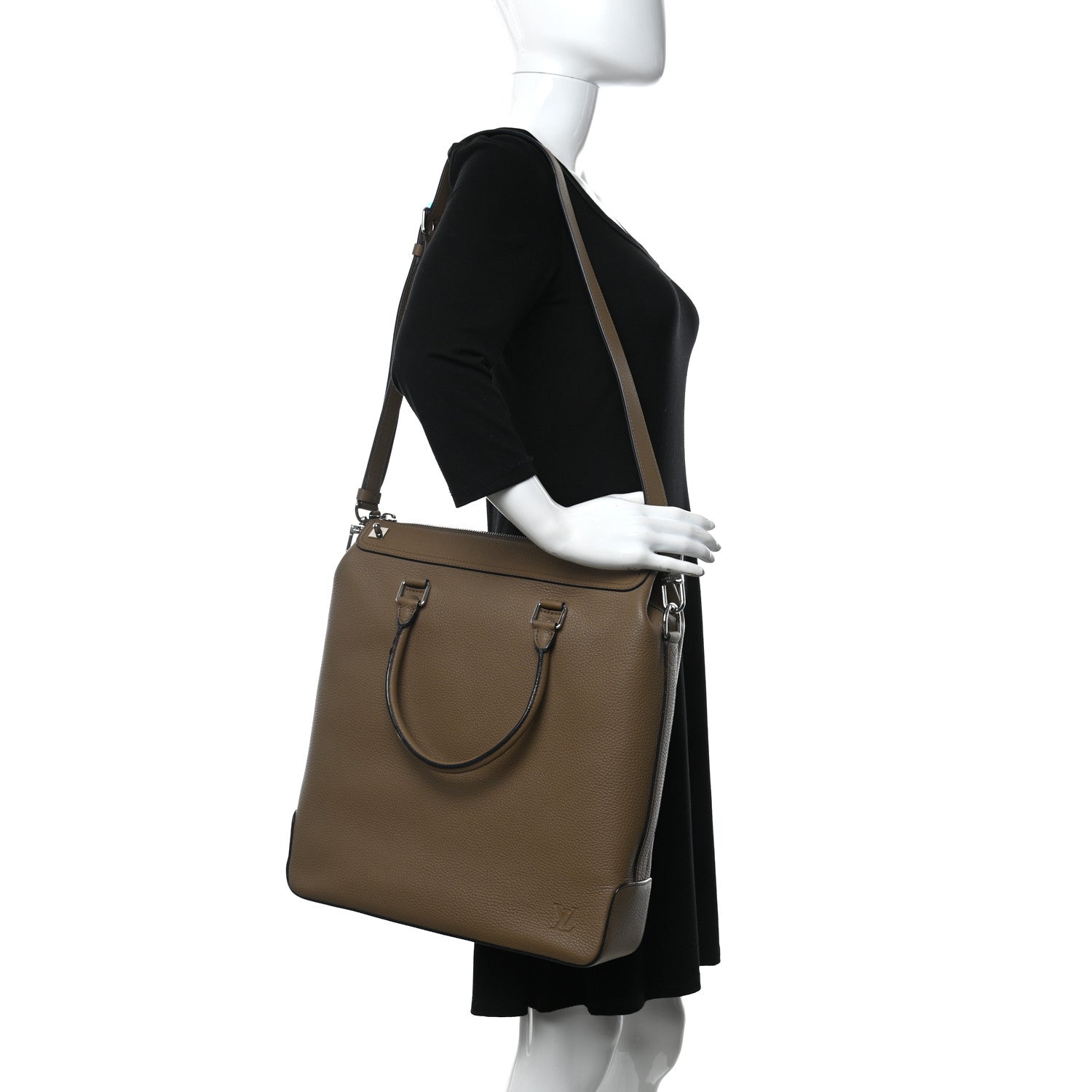 Louis Vuitton Taurillon Greenwich Brown 2 of 12