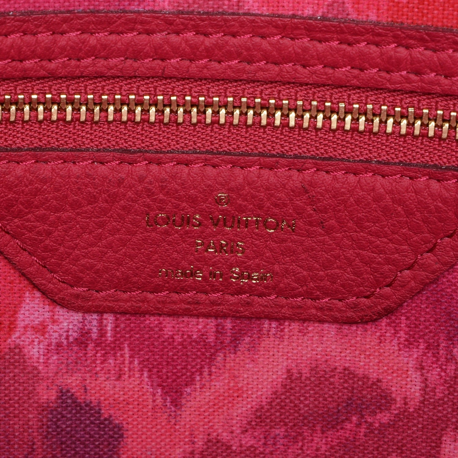 Louis Vuitton Monogram Articles de Voyage Ikat Neverfull MM Rose Indien 6 of 8