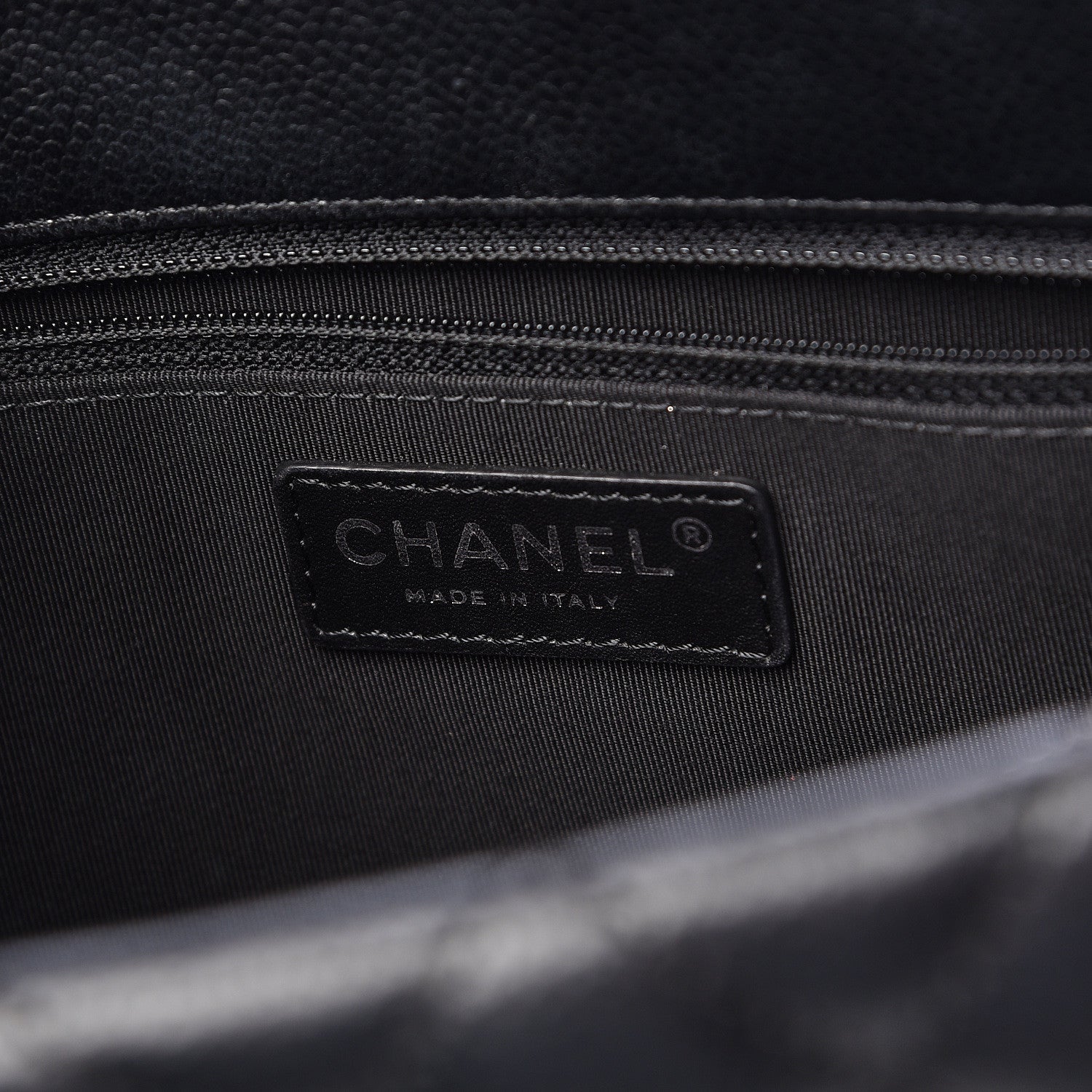 Chanel Caviar Quilted City Shopping Tote Black 8 of 16