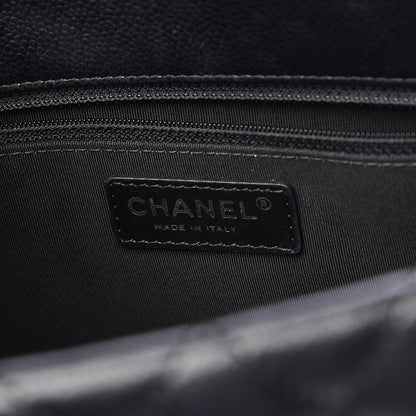 Chanel Caviar Quilted City Shopping Tote Black 8 of 16