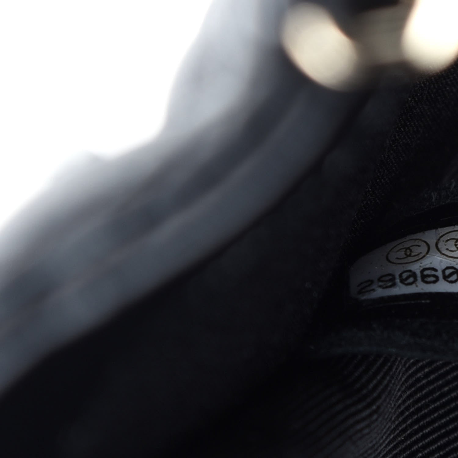 Chanel Lambskin Quilted Pearl Studded Flap Black 9 of 10