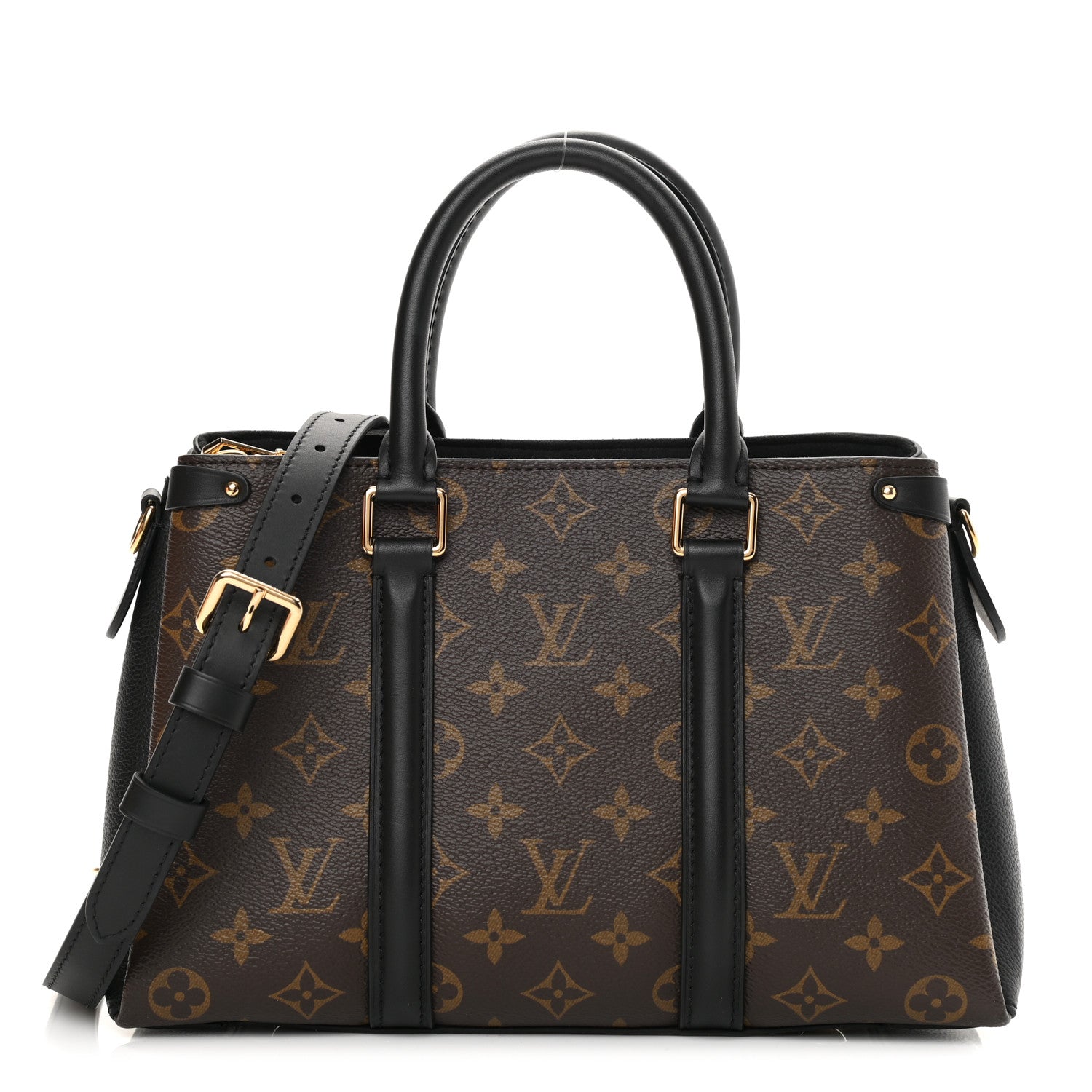 Louis Vuitton Monogram Soufflot BB Black 1 of 16