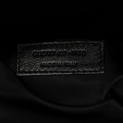 Saint Laurent Patent Wide Puffer Maxi Tote Black 6 of 10