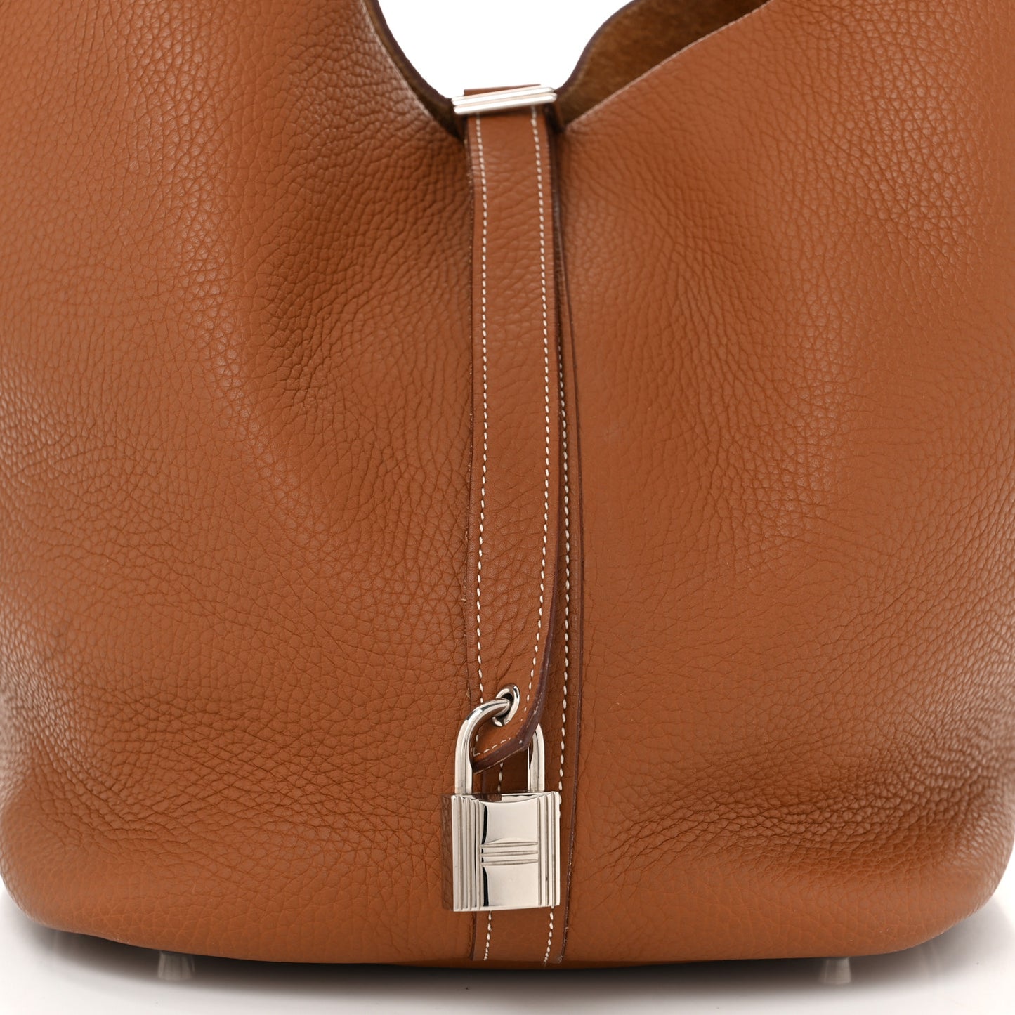 Taurillon Clemence Picotin Lock 26 GM Gold