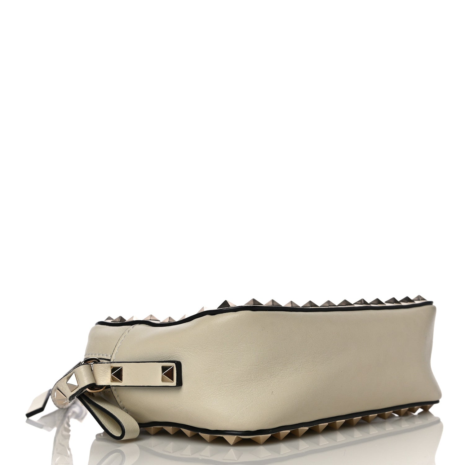 Valentino Garavani Vitello Rockstud Camera Crossbody Bag Ivory 4 of 16