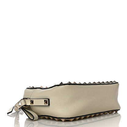 Valentino Garavani Vitello Rockstud Camera Crossbody Bag Ivory 4 of 16