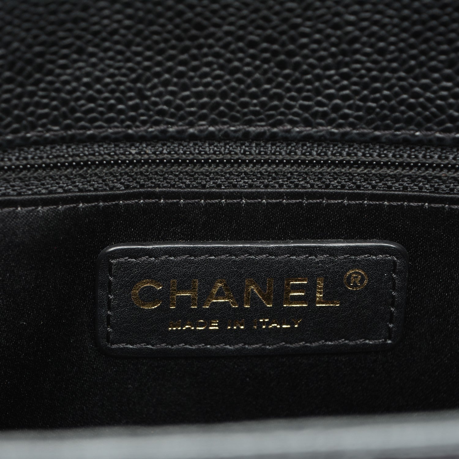Chanel Caviar Quilted Grand Shopping Tote GST Black 6 of 7