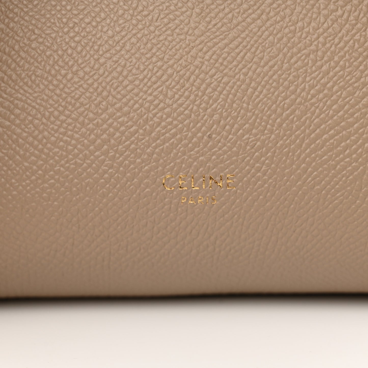 Grained Calfskin Pico Belt Bag Light Taupe