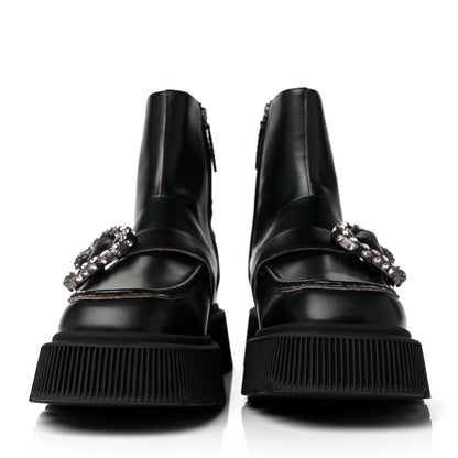 Gucci Cordovan Lux Dionysus Hunder Boots 41 Black 2 of 7