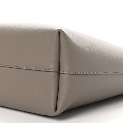 Saint Laurent Calfskin Large Shopping Tote Oyster Gray 11 of 11