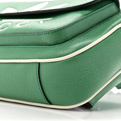 Gucci X ADIDAS Textured Dollar Calfskin Belt Bag Green 9 of 12