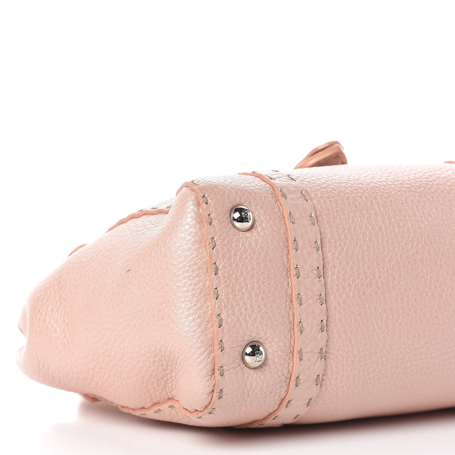 Fendi Cuoio Romano Selleria Mini Linda Satchel Cipria 9 of 13
