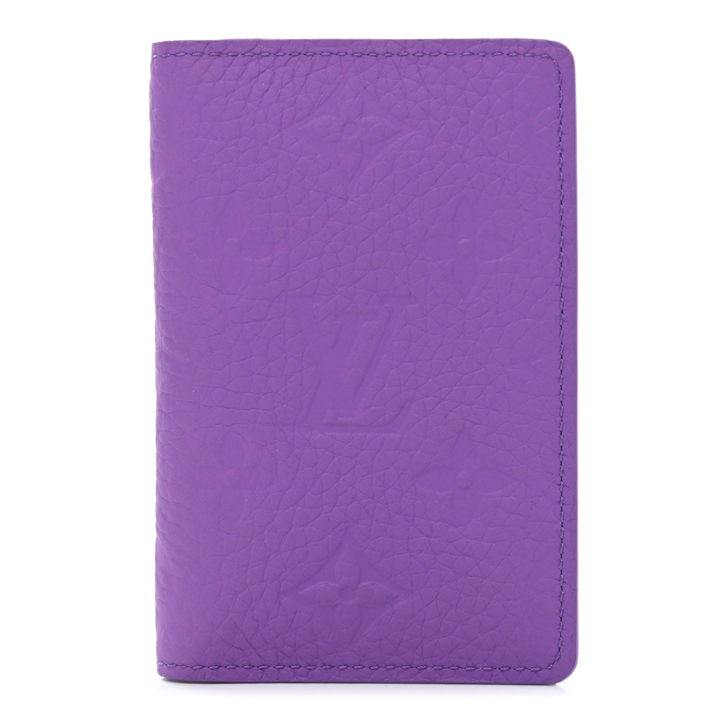 Taurillon Monogram Pocket Organizer Violet