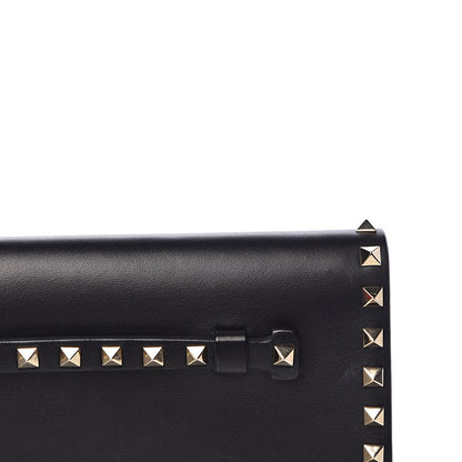 Valentino Garavani Nappa Rockstud Wristlet Clutch Black 12 of 15