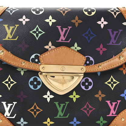 Louis Vuitton Monogram Multicolor Beverly MM Black 8 of 10