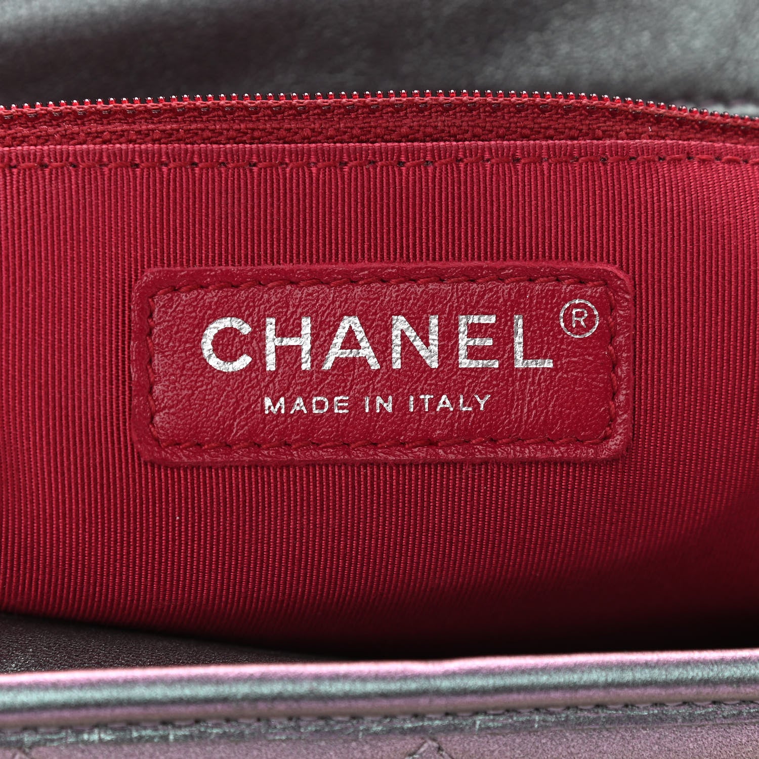 Chanel Iridescent Lambskin Calfskin Quilted Medium Gabrielle Hobo Light Purple 6 of 16