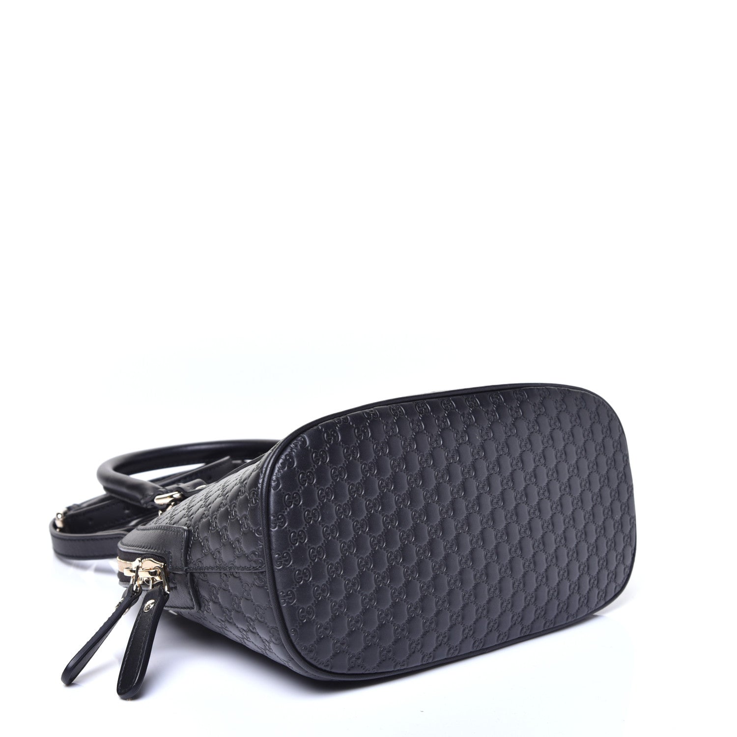 Gucci Metallic Microguccissima Mini Dome Bag Blue 4 of 9