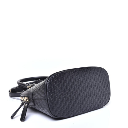 Gucci Metallic Microguccissima Mini Dome Bag Blue 4 of 9