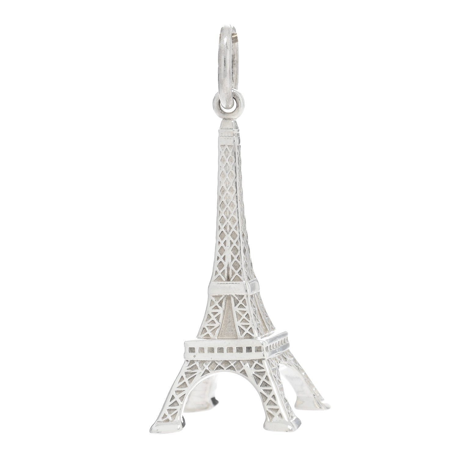 Tiffany Sterling Silver Eiffel Tower Charm 1 of 3