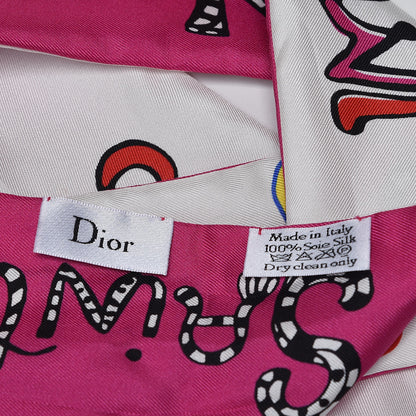 Christian Dior Niki Art Love Mitzah Scarf 3 of 3