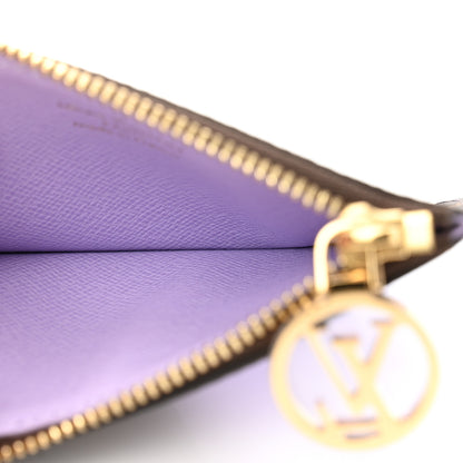Louis Vuitton Monogram Zipped Romy Card Holder Bubble Tea 5 of 8