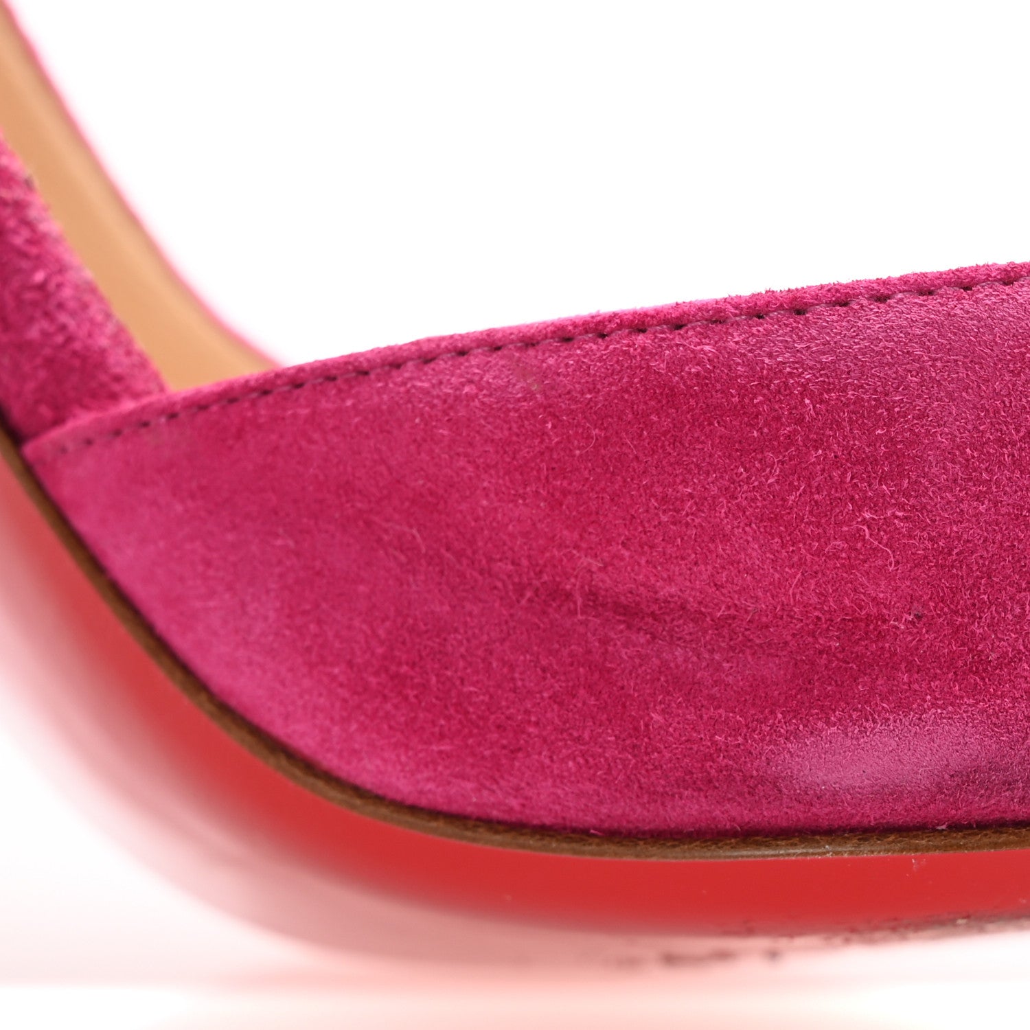 Christian Louboutin Veau Velour Iriza 100 Pumps 40 Rosa 12 of 13