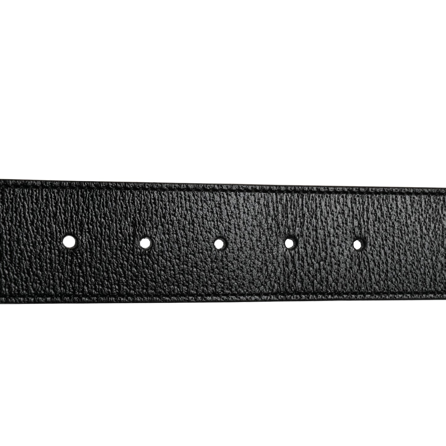 Textured Calfskin Double G 40mm Belt 105 42 Black