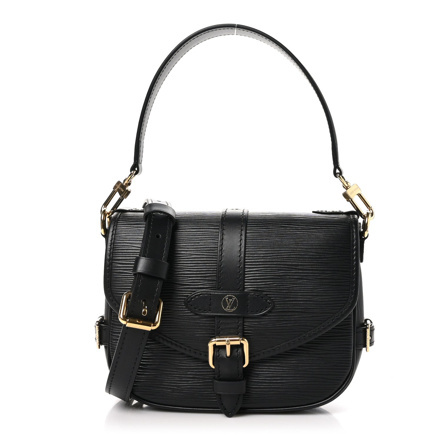 Louis Vuitton Epi Saumur BB Black 1 of 9