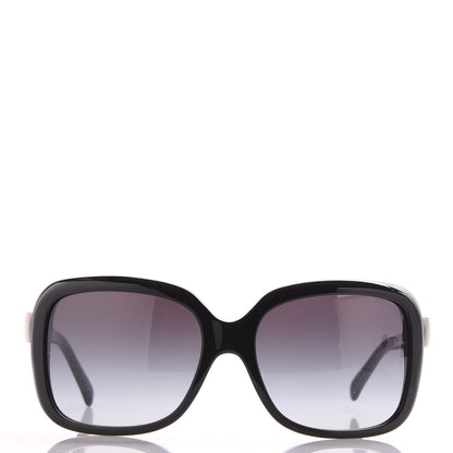 Chanel CC Bow Sunglasses 5171 Black White 2 of 7