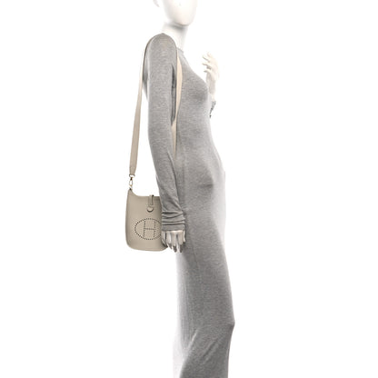 Hermes Taurillon Clemence Amazone Evelyne TPM Beton 2 of 11