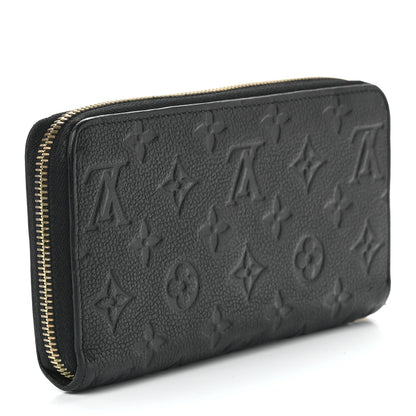 Louis Vuitton Empreinte Zippy Wallet Black 3 of 11