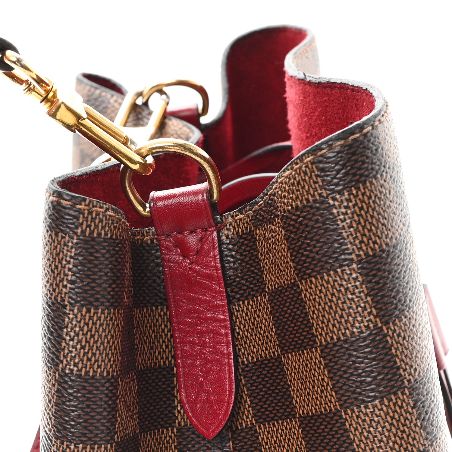 Louis Vuitton Damier Ebene Neonoe MM Cherry Berry 7 of 11