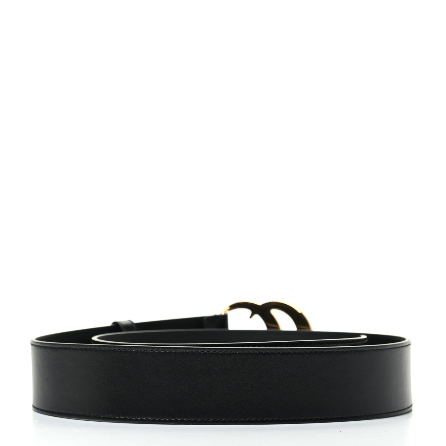Plutone Calfskin Double G 40mm Belt 100 40 Black