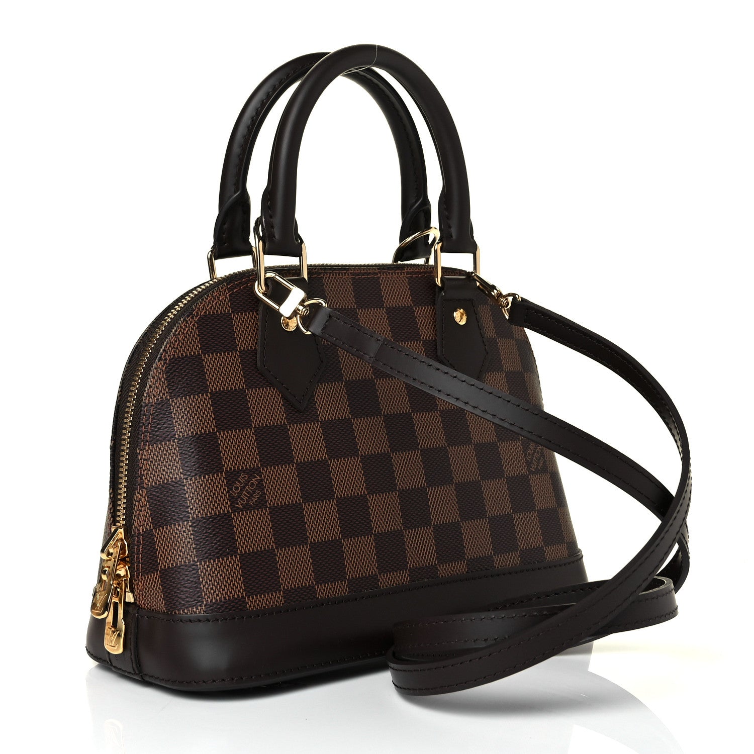 Louis Vuitton Damier Ebene Alma BB 3 of 8