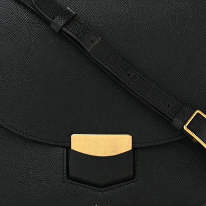 Celine Grained Calfskin Compact Trotteur Black 7 of 14
