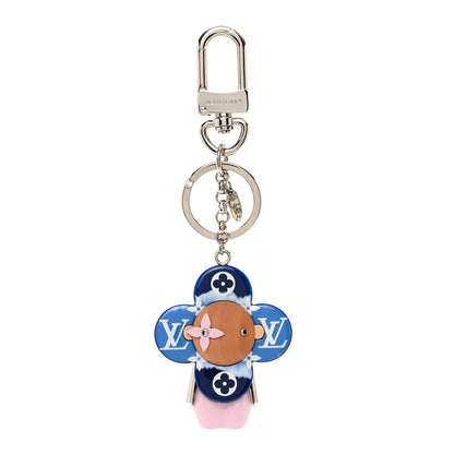 Louis Vuitton Giant Monogram Vivienne Bag Charm Key Holder Blue 1 of 3