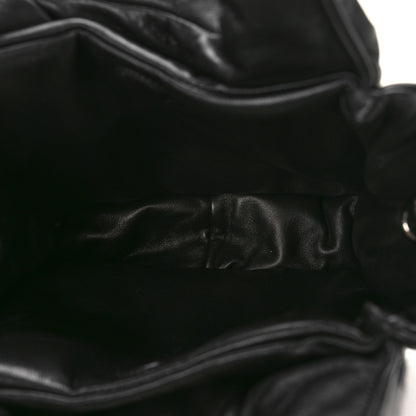Prada Nappa Soft Padded Small Double Handled Shoulder Bag Black 5 of 8