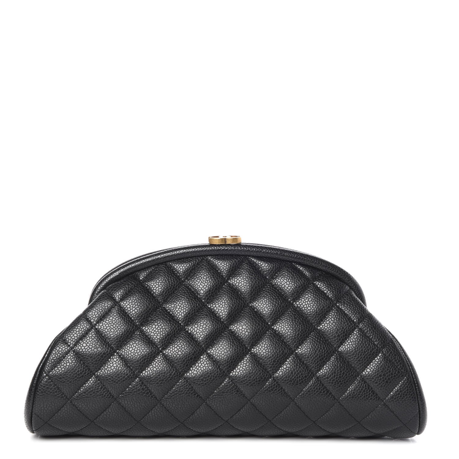 Chanel Caviar Quilted Timeless Clutch Black 1 of 8