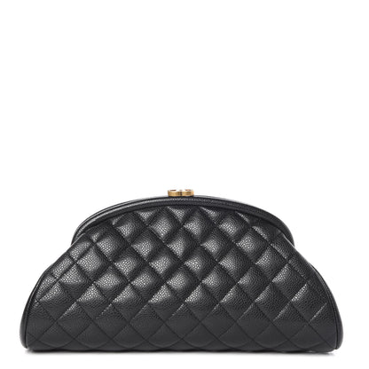 Chanel Caviar Quilted Timeless Clutch Black 1 of 8