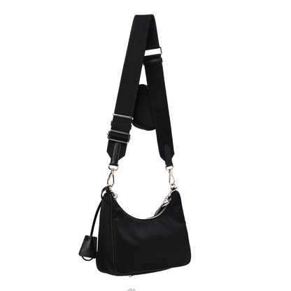 Prada Nylon Re-Edition 2005 Shoulder Bag Black 3 of 8