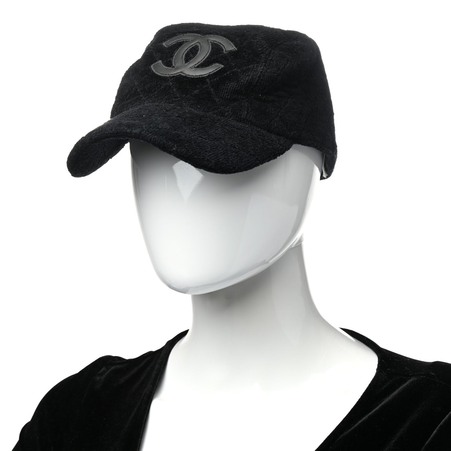 Terry Cotton CC Cap Hat M Black