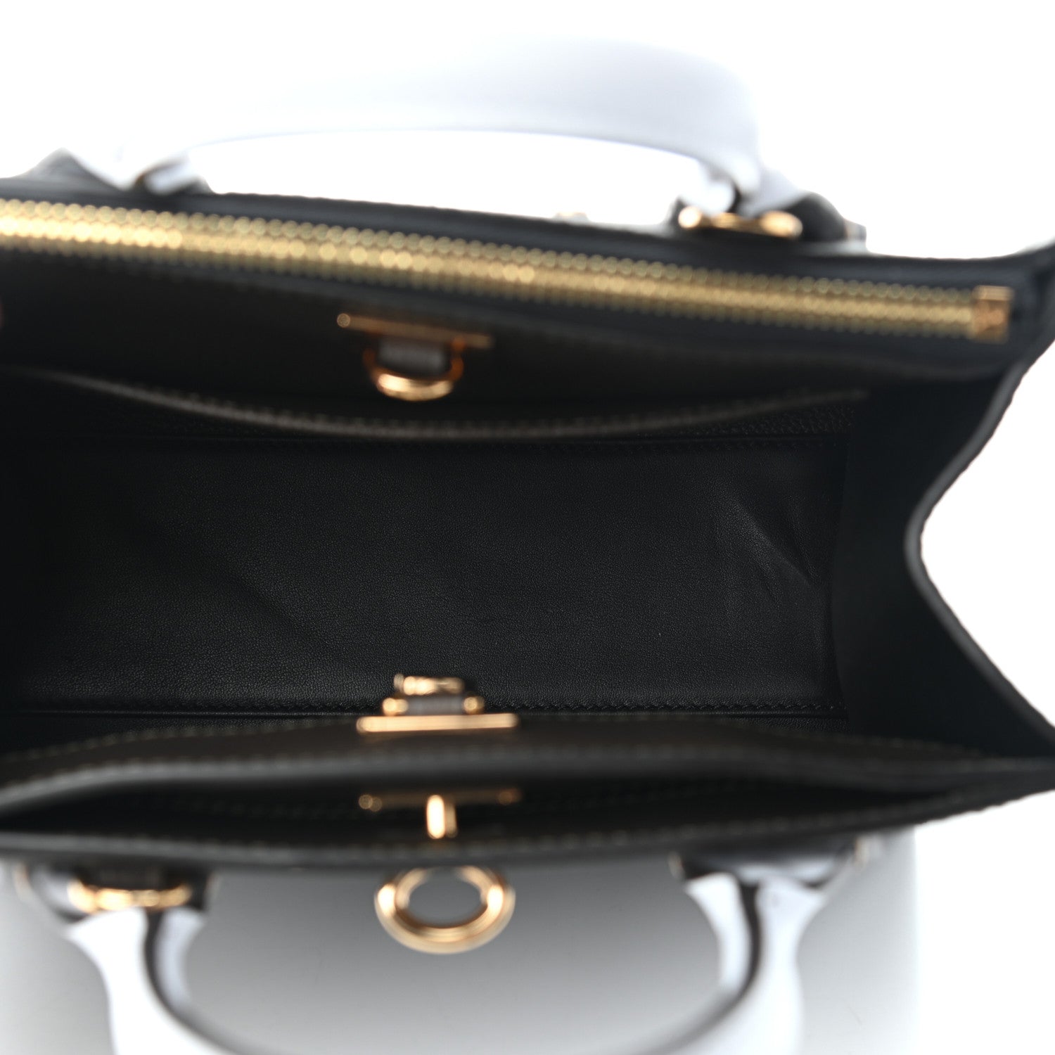 Louis Vuitton Calfskin City Steamer Mini Black Kaki Gris Antartica 5 of 8