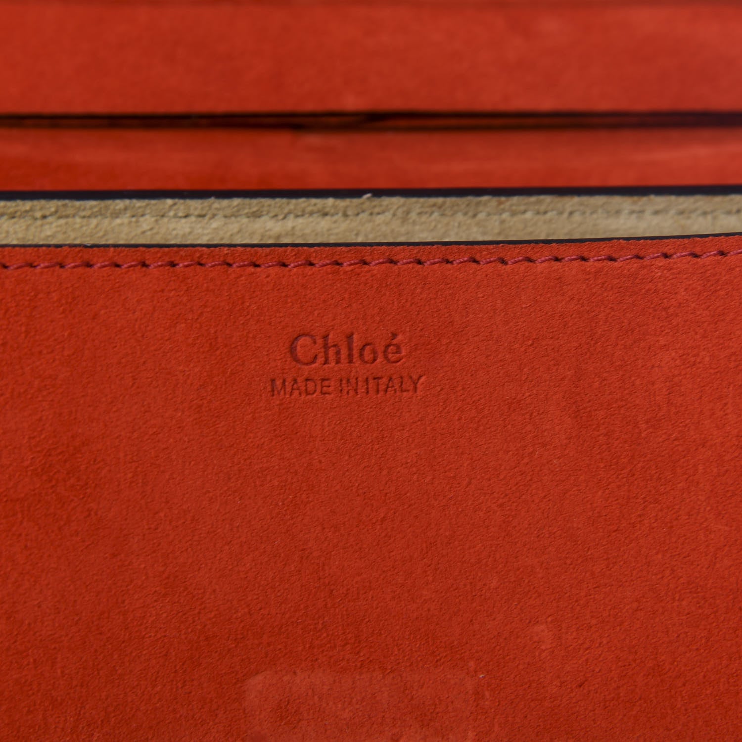 Chloe Suede Smooth Calfskin Drew Shoulder Bag Plaid Red Black 7 of 9