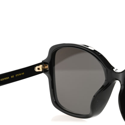 Gucci Acetate Square Sunglasses GG0765SA Black 6 of 9