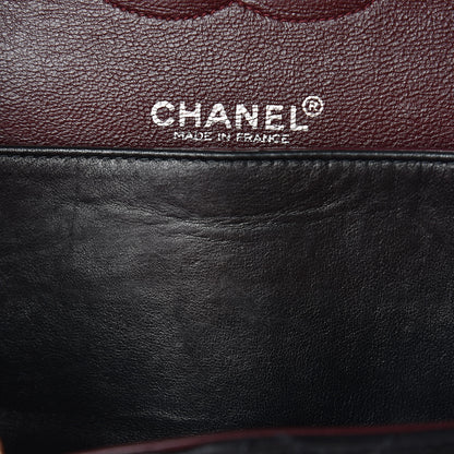 Chanel Lambskin Quilted Medium Double Flap Black 10 of 19