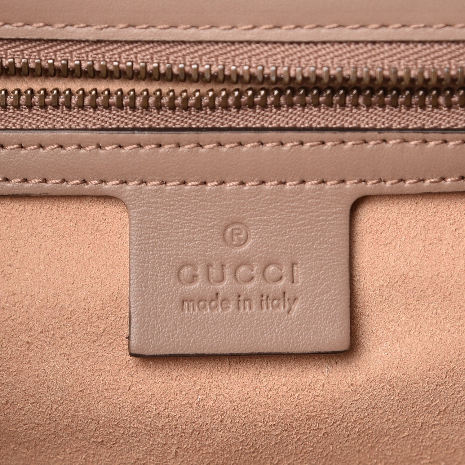 Gucci Calfskin Matelasse GG Marmont Clutch Porcelain Rose 6 of 12